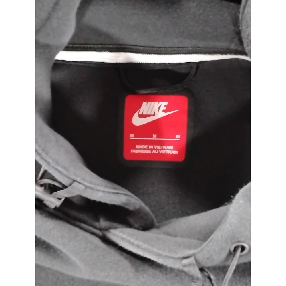 Nike Tech Fleece Hoodie Mens M Cotton Blend Pullover Gym Minimalist Streetwear - Picture 5 of 9
